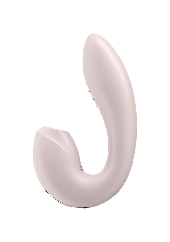 Insertable Double Air Pulse Vibrator Sunray - Pink