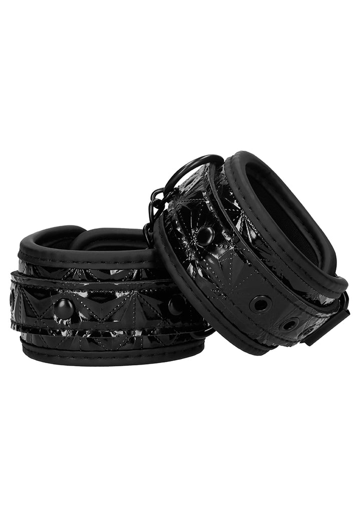Luxury Ankle Cuffs - Black