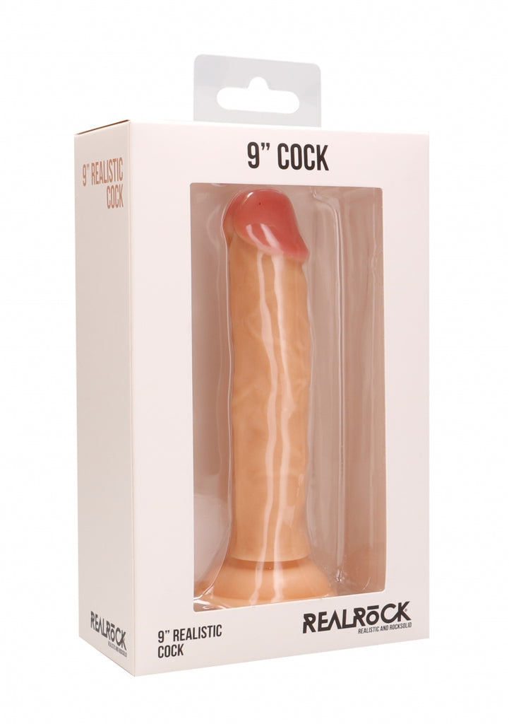 Realistic Cock - 9" - Skin