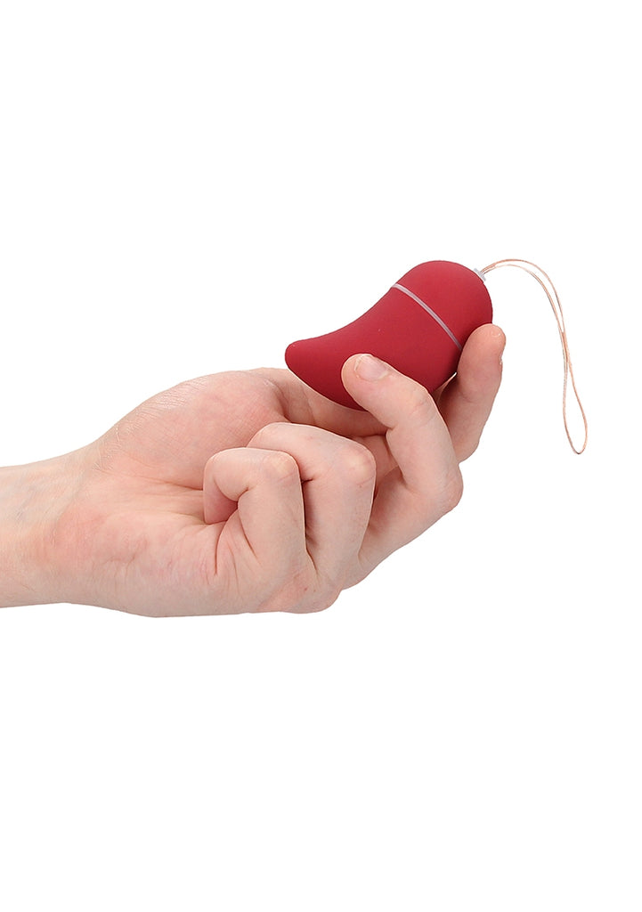 Wireless Vibrating G-Spot Egg - Small - Red
