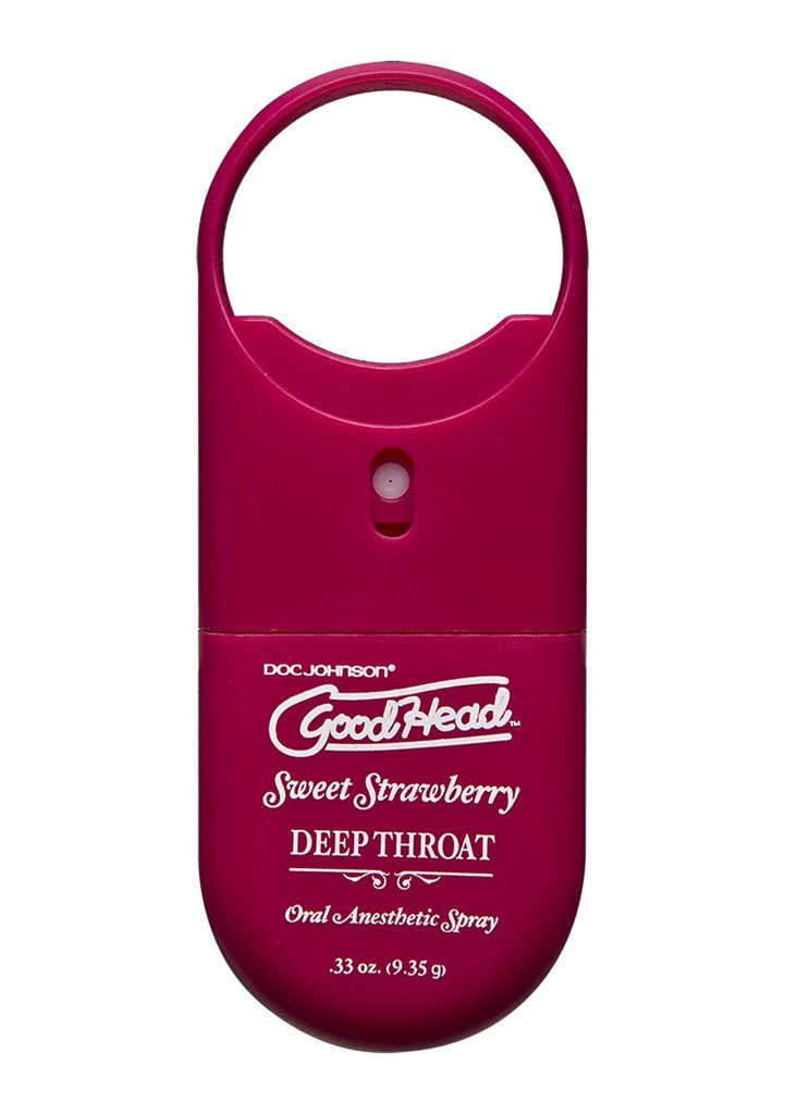 GoodHead - Deep Throat Spray To-Go - Strawberry - 8&#44;5 ml