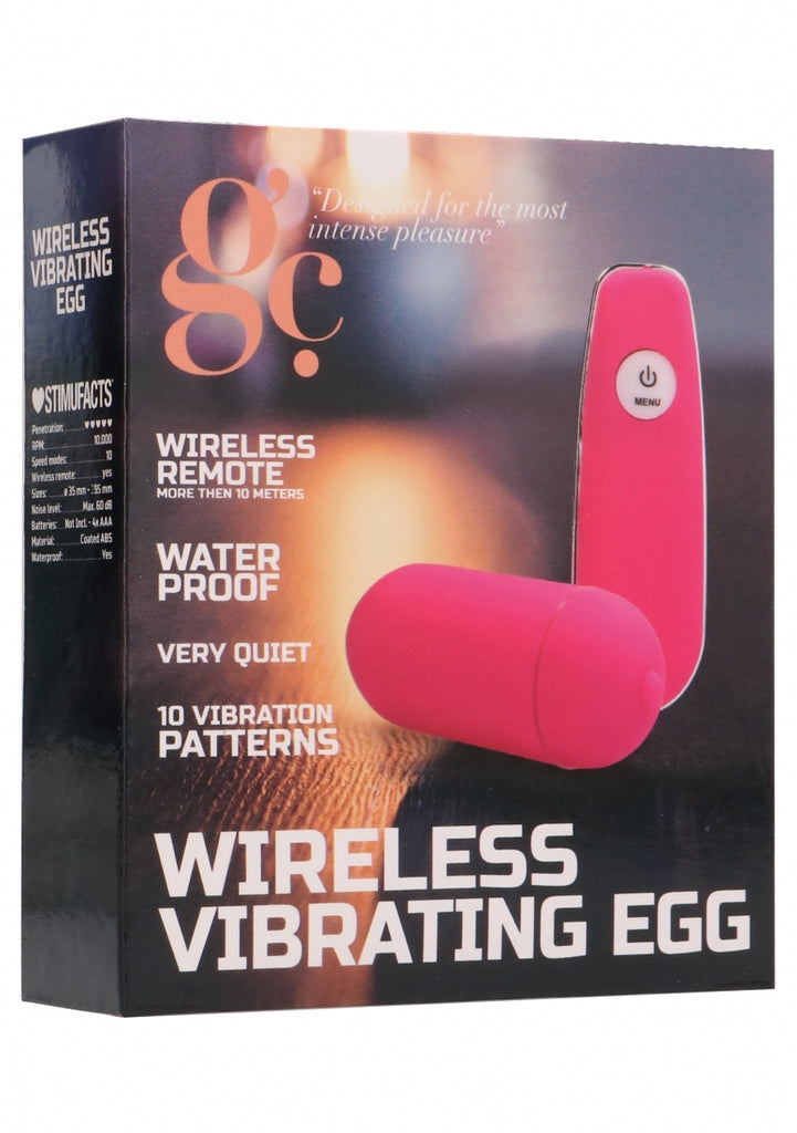 Wireless vibrating egg - Pink