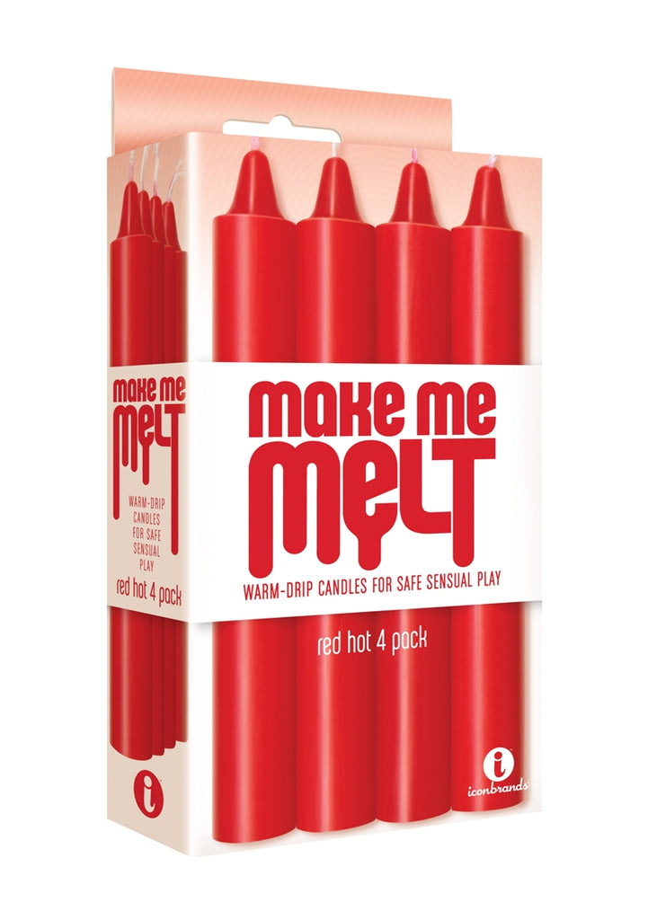 Make Me Melt Sensual Candles - Red