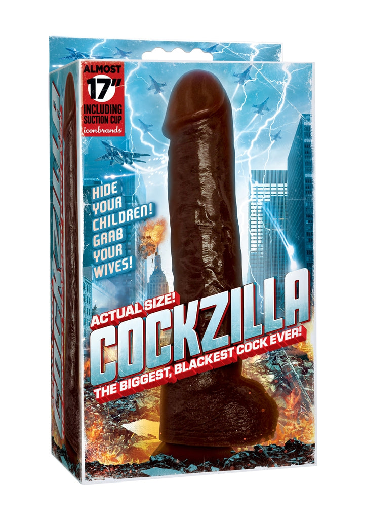 Cockzilla - 16&#44;5 Inch - Black