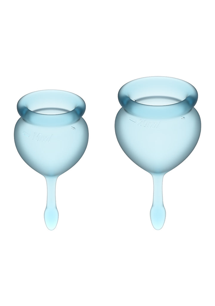 Feel Good Menstrual Cup - Light blue
