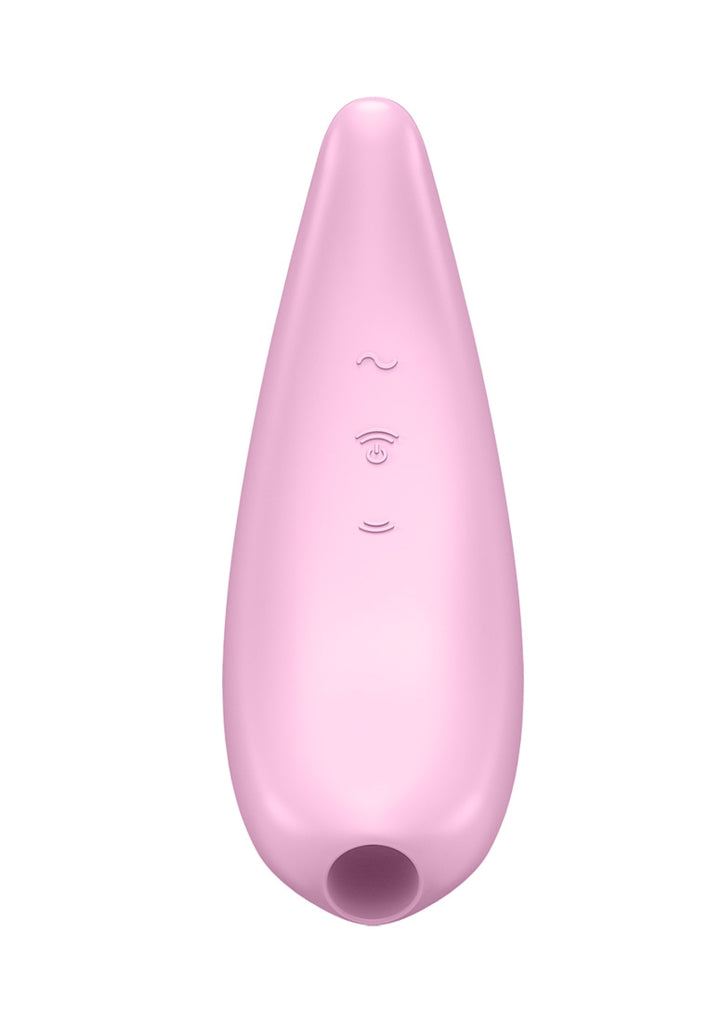 Curvy 3+ Air Pulse Stimulator + Vibration - Pink