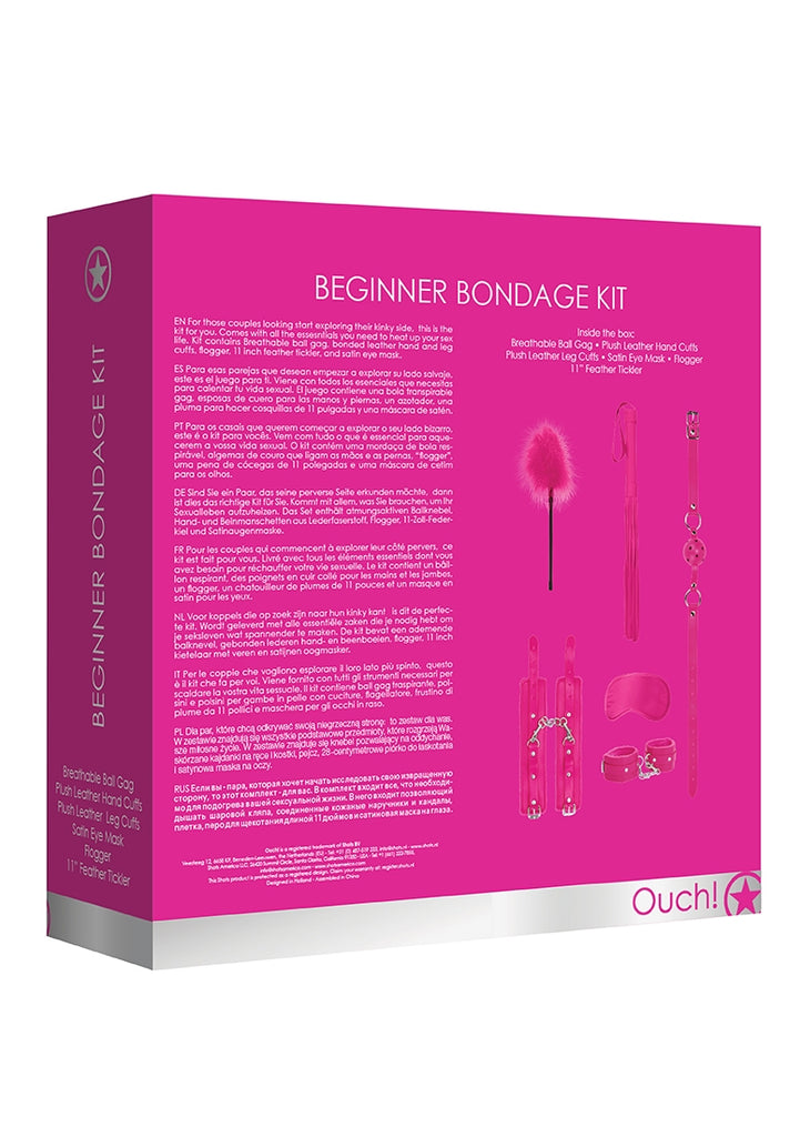 Beginners Bondage Kit - Pink