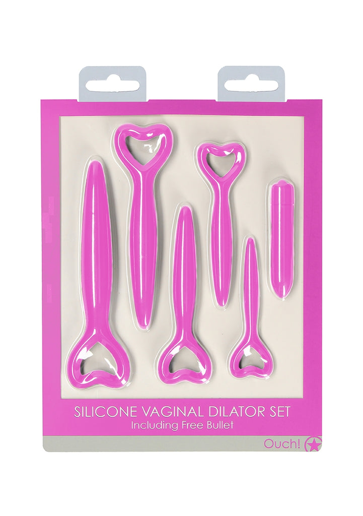 Silicone Vaginal Dilator Set - Pink
